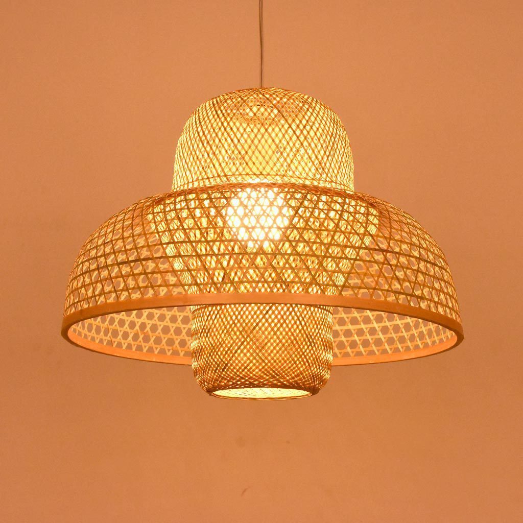 Household Farm Bamboo New Chinese Style Chandelier