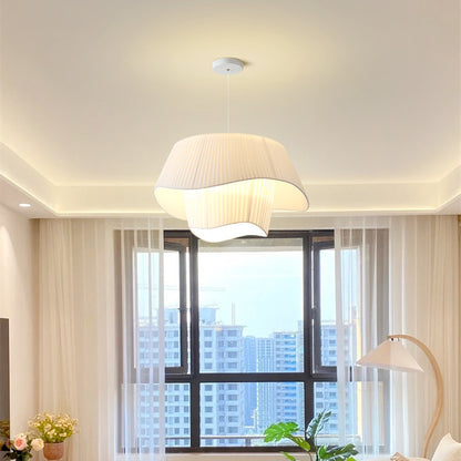 Scandinavian Retro Cream Style Small Living Room Chandelier