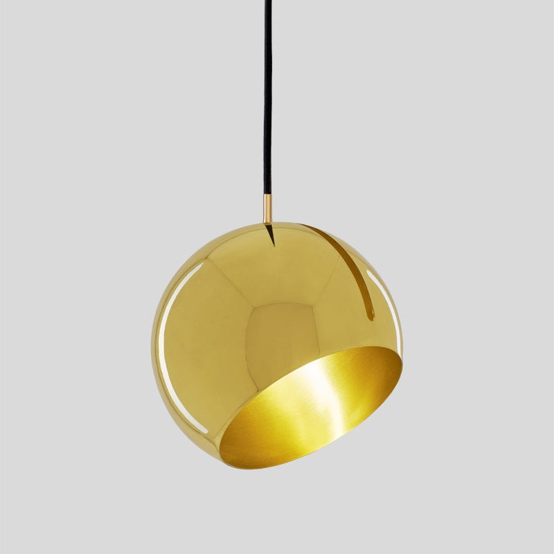 Lámpara Colgante Minimalista Moderna de Bola de Cristal
