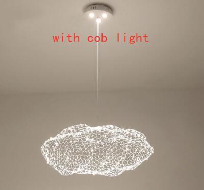 Mesh Woven Sky Star Iron Net Cloud Chandelier