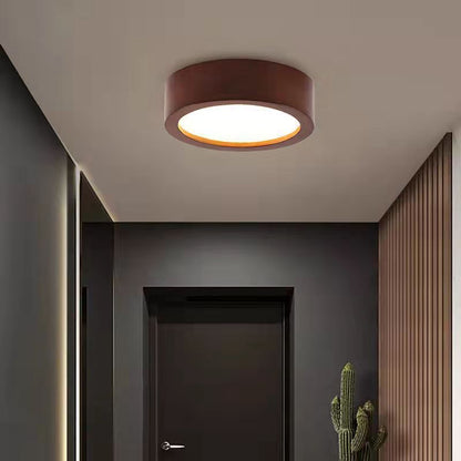 Hallway Aisle Light Household Bedroom Simple Log Corridor Ceiling Lamp
