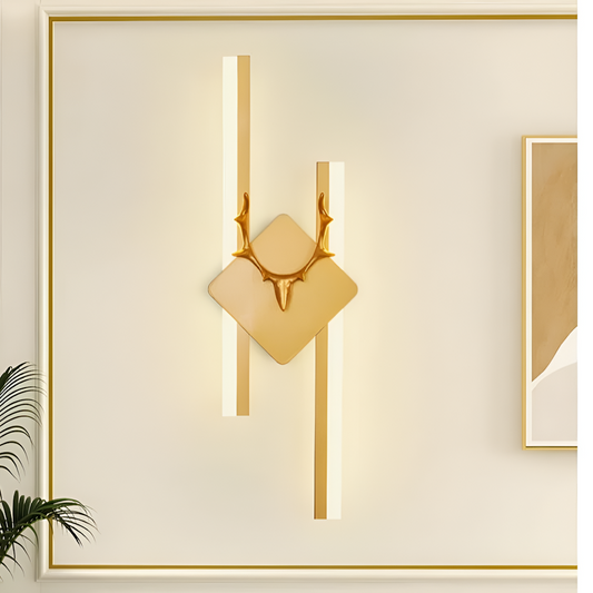 Decorative Antler Wall Art with LED Light Strips for Home Décor Size