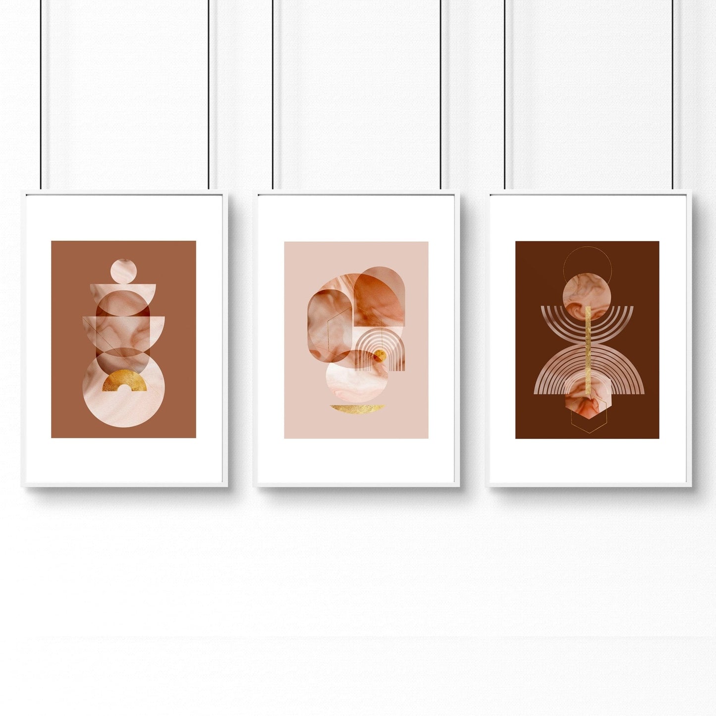 Prints for office | set of 3 framed wall art prints