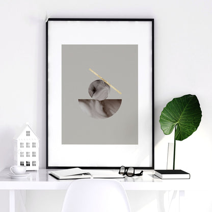 Wall art in office | set of 3 framed wall art