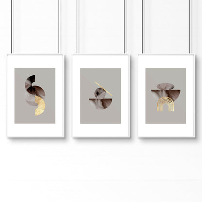 Wall art in office | set of 3 framed wall art