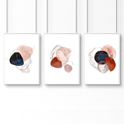 Wall art for home office | set of 3 wall art prints