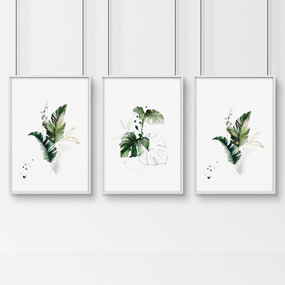 pictures for bathrooms wall - set of 3 wall art