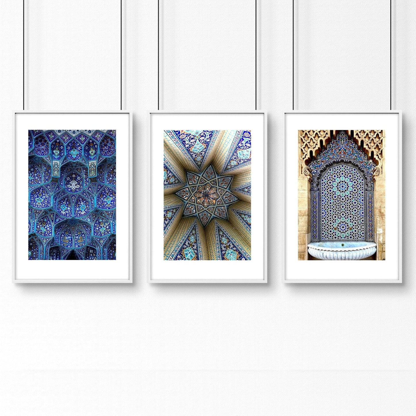Islamic home decorations | Set of 3 wall art prints