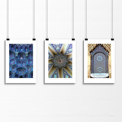 Islamic home decorations | Set of 3 wall art prints