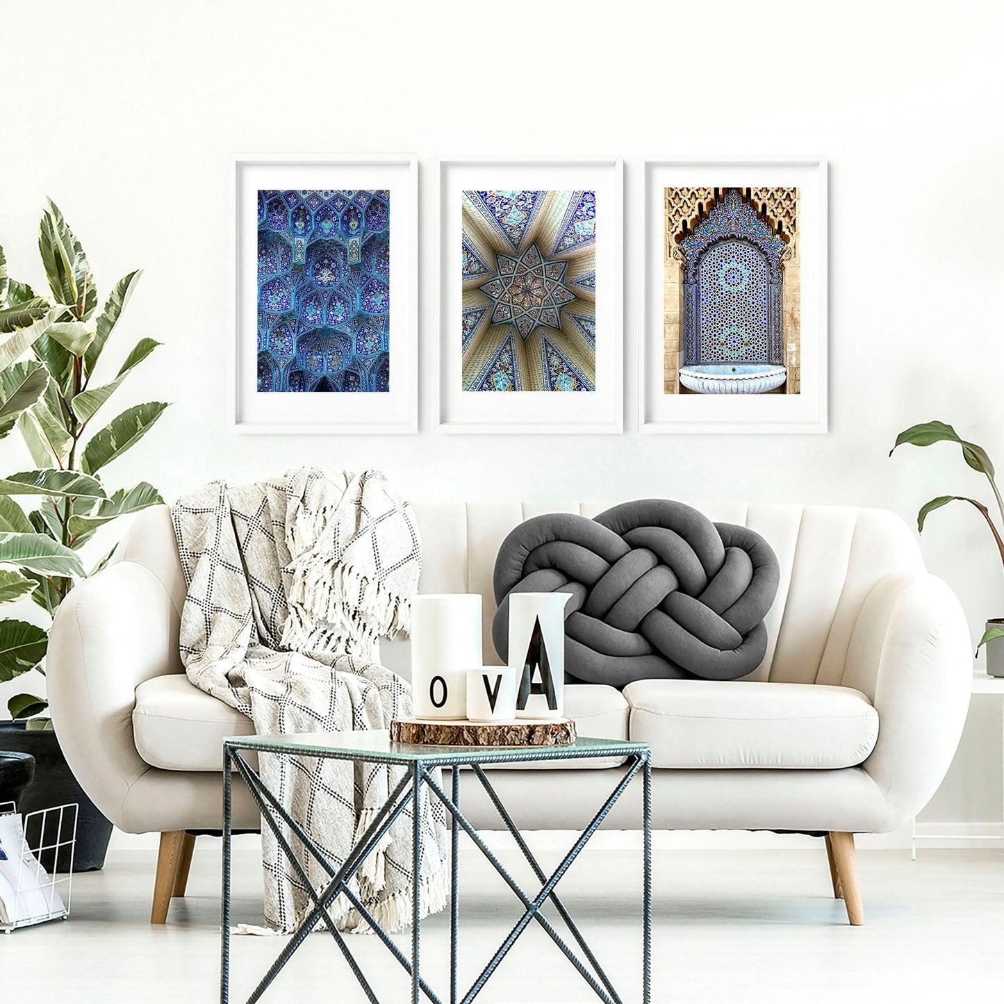 Islamic home decorations | Set of 3 wall art prints
