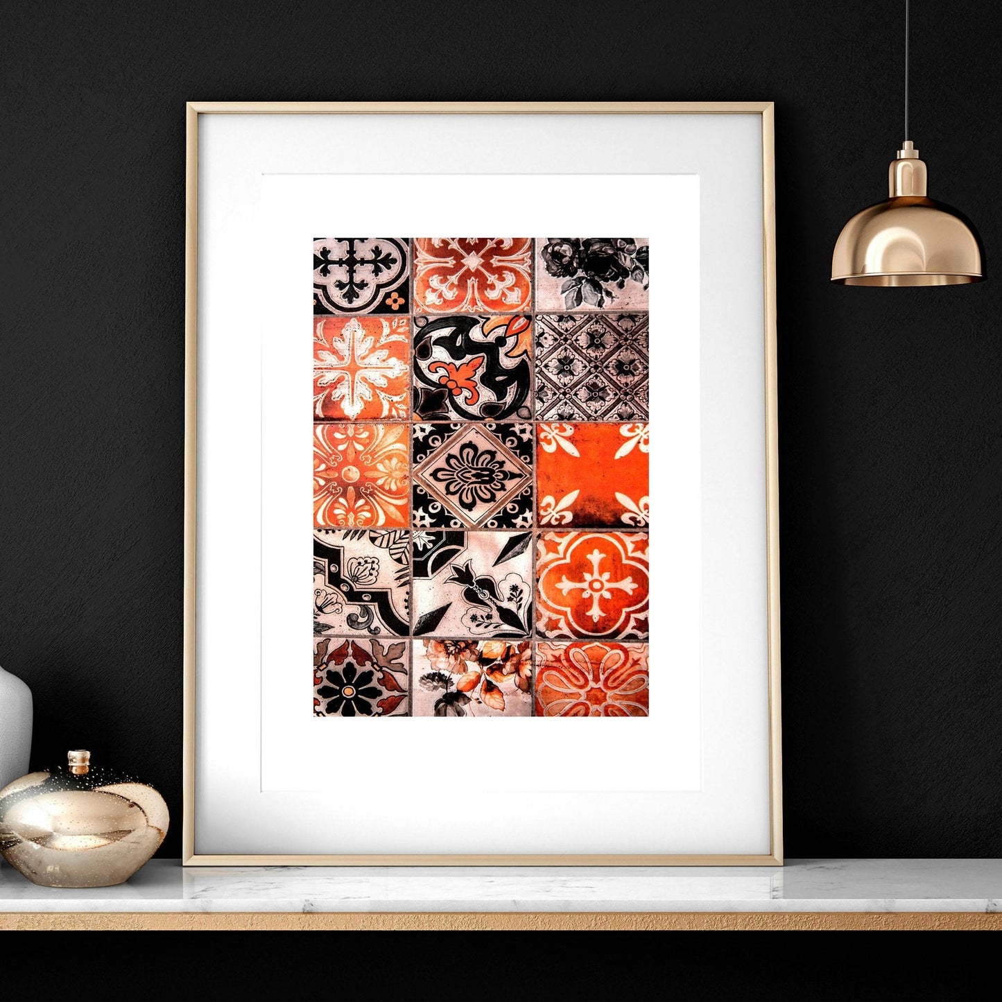 Morocco prints | Set of 3 living room wall art