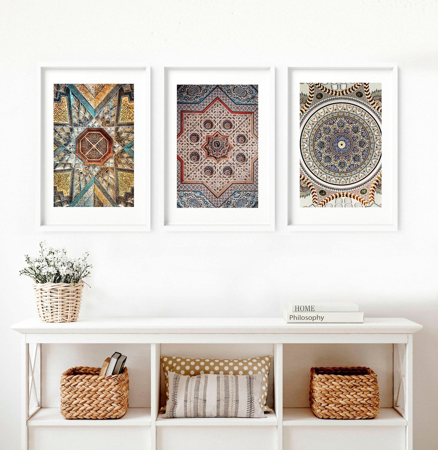 Islamic wall art frames | Set of 3 wall art prints