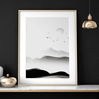 Office prints for the wall | set of 3 framed wall art