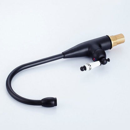 Kitchen Faucets Brass Black Bathroom Faucet For Basin Single Handle