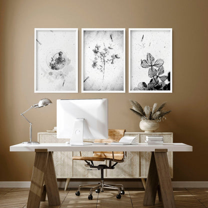 Wall decor for office | set of 3 framed wall art