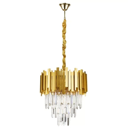 Luxury Living Room Crystal Gold Chandelier~4117