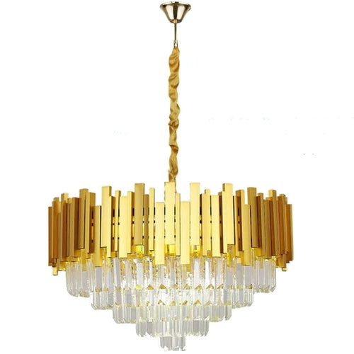 Luxury Living Room Crystal Gold Chandelier~4117