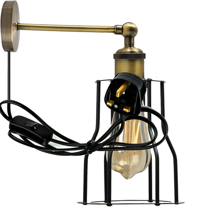 Plug in Bedside Wall Sconces With Lights & Modern Sconces~2259