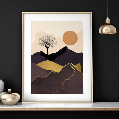Scandi decor for office | set of 3 wall art prints