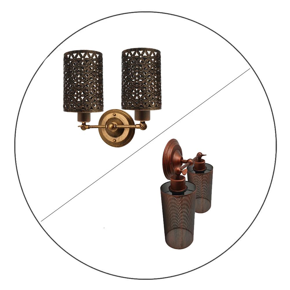 Double Cage Wall Light ~2280