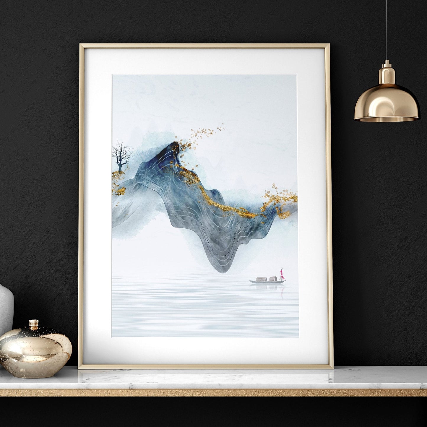 Wall decor for home office | set of 3 wall art