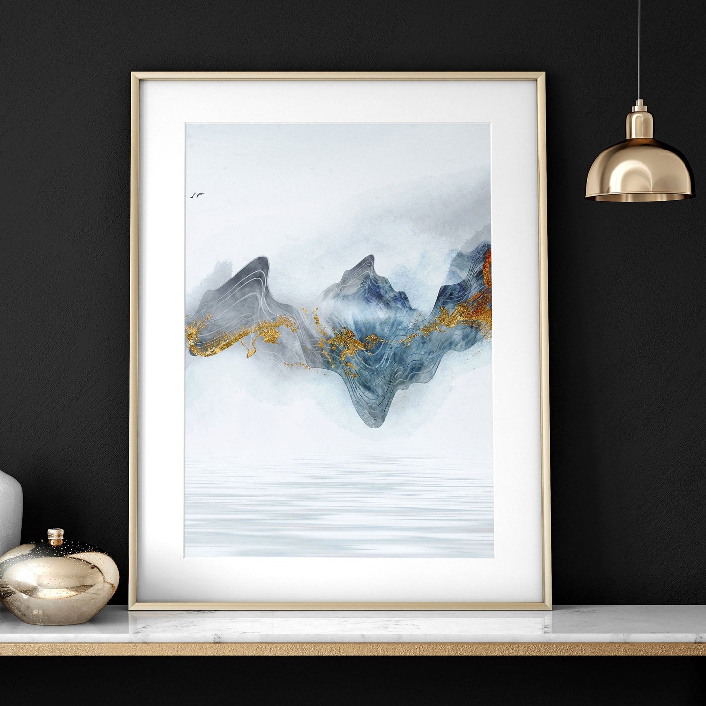 Wall decor for home office | set of 3 wall art